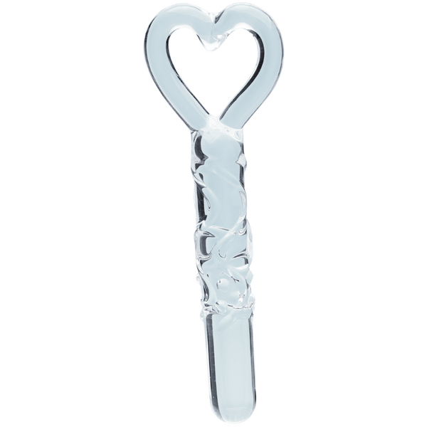 Hera’s Caress – 5.9 Inch Handblown Borosilicate Glass Dildo
