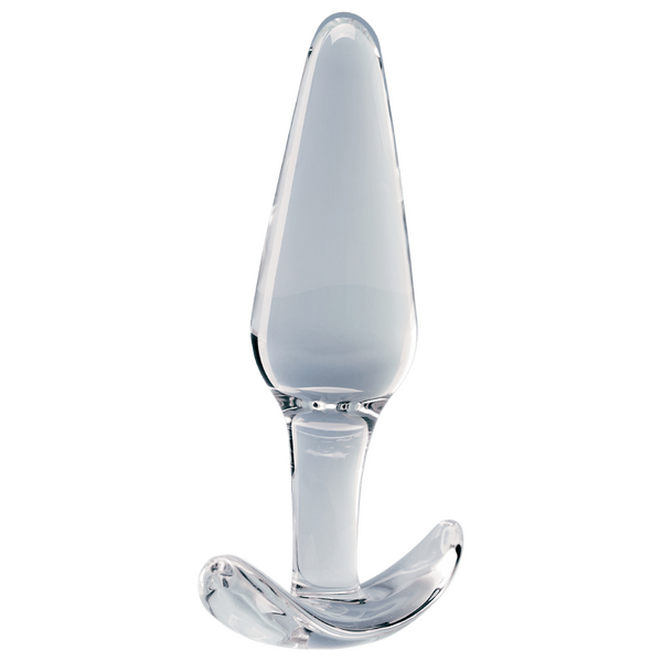 Utopian Floret – Handcrafted 4.3 Inch Glass Butt Plug