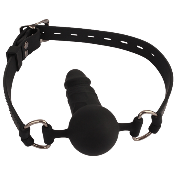 Dildo Gag – Adjustable Restraint Gag Device