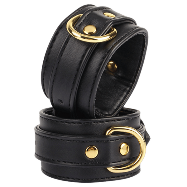 Wrist to Thigh Cuff Set – Adjustable Soft PU Cuffs Restraint Set
