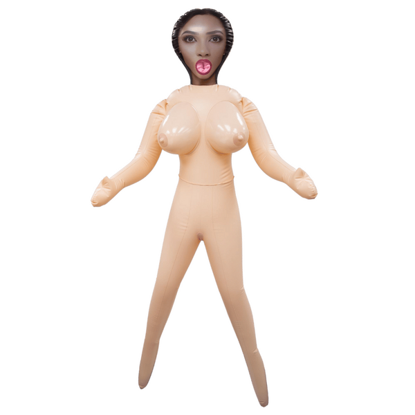 Inflatable Love Doll Standing (PVC) – Three Openings Realistic Love Doll