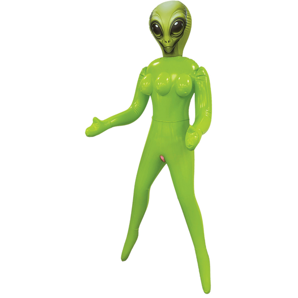 Inflatable 3-Breasted Alien Love Doll - (Ynez Standing)