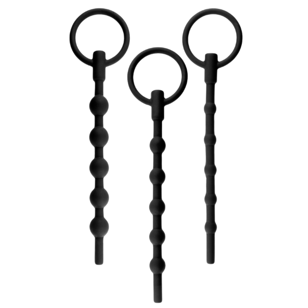 Silicone Ribbed Urethral Sounding Kit – Medical-Grade Flexible Urethral Sounds