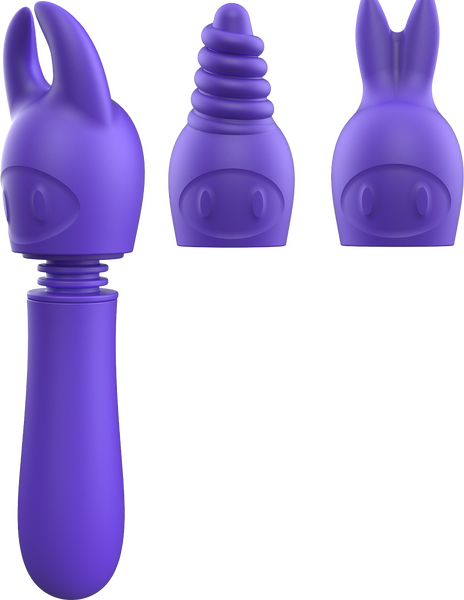 Tip Frenzy – Rechargeable Splash Proof Flexible Shaft Vibrator with 10 Rhythms