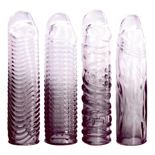 4 in 1 Extension Sleeve (Smoke) – Soft Flexible 7.5 Inch Sleeve