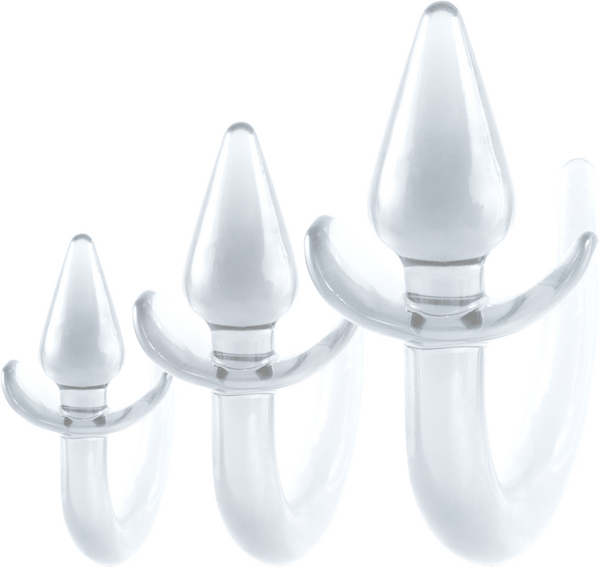 3 in 1 Anal Plug Kit – Flexible Hygienic Plug with Tail