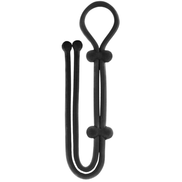 Adjustable Cock Ring with Ball Strap – Hygienic Silicone Cock Ring