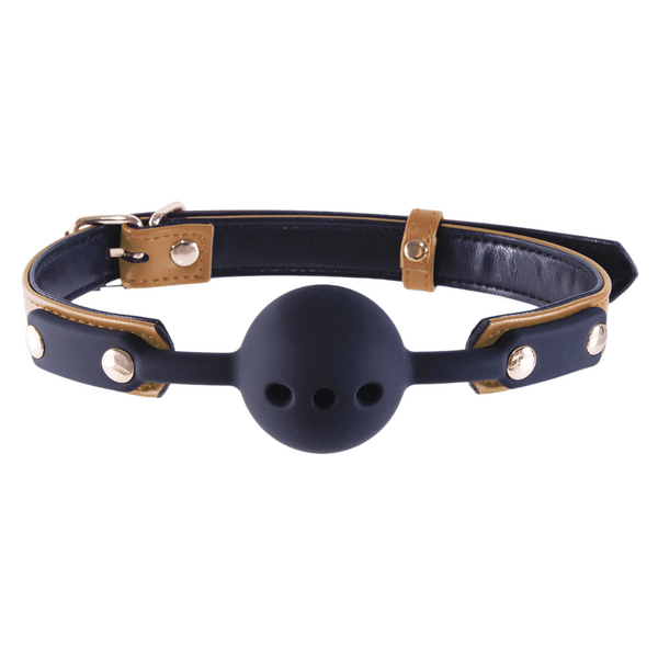 Silicone Gag Ball Adjustable 4.1cm Ball Gag