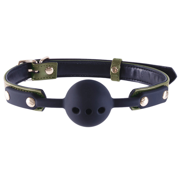 Silicone Gag Ball Adjustable 4.1cm Ball Gag