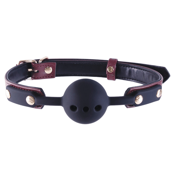 Silicone Gag Ball Adjustable 4.1cm Ball Gag
