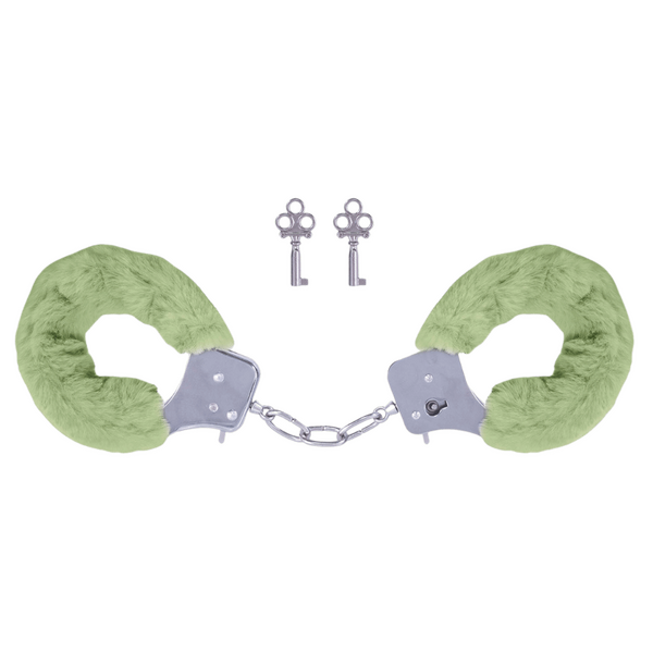 Furry Handcuffs – 7.4cm Chain Length Restraints