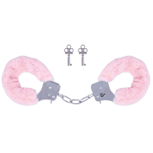 Furry Handcuffs – 7.4cm Chain Length Restraints