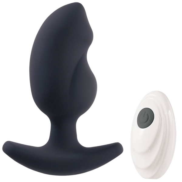Remote Controlled Vibrating Butt Plug – Wireless Splash-Proof 3.7 Inch Butt Plug
