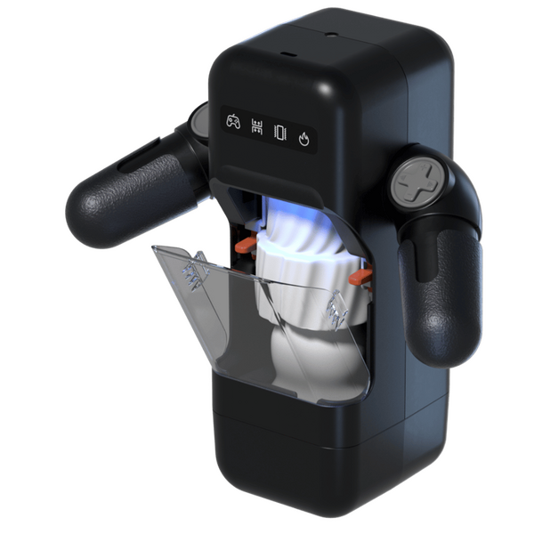 Game Cup Thrusting Male Masturbator – 10 Telescopic Modes and Vibration Frequencies Male Stroker