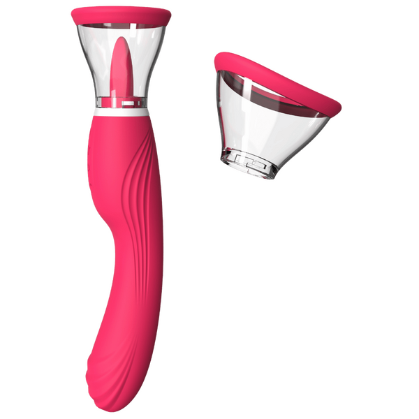 LaViva Ultimate Tickler – Multi-Function 10 Inch Tongue Licking Vibrator