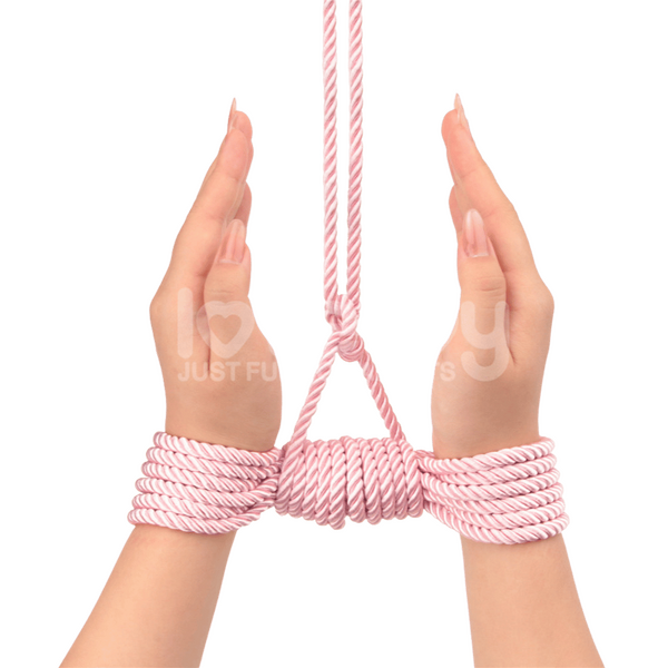 Rebellion Reign Ebony Silky Bondage Rope 10 Meter – Luxury Bondage Rope
