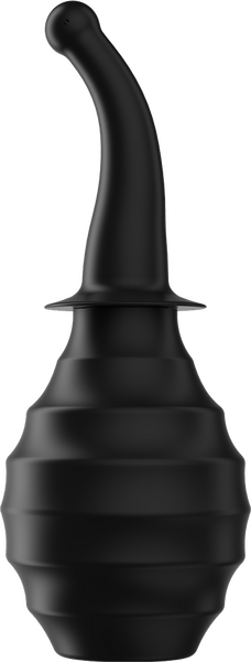 Anal Douche Black Large Capacity – Ergonomic Flexible Nozzle Anal Douche