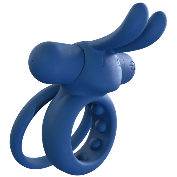 Ohare (Black | Blue | Green) – Rechargeable Silicone Rabbit Vibrating Cock Ring