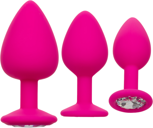 Cheeky Gems – Anal Training Kit with Three Graduated Anal Plugs