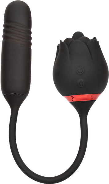 French Kiss Elite Romeo – Flickering Teaser and Thrusting Bullet Vibrator with 10 Functions