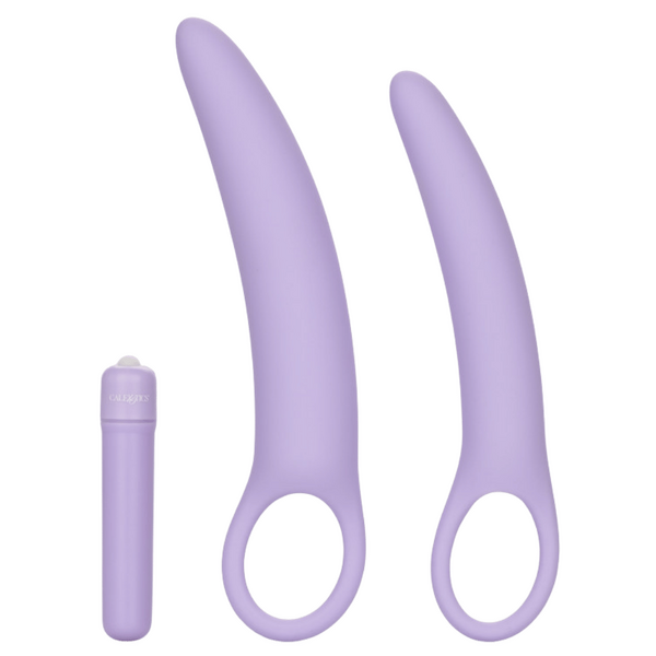 Isabelle Set of 2 Vibrating Silicone Dilators – Ergonomic Vaginal Dilators