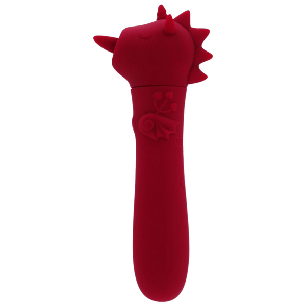 Unihorn Blaze Diablo (Red) – USB Rechargeable Silicone Bullet Vibrator with 10 Speeds