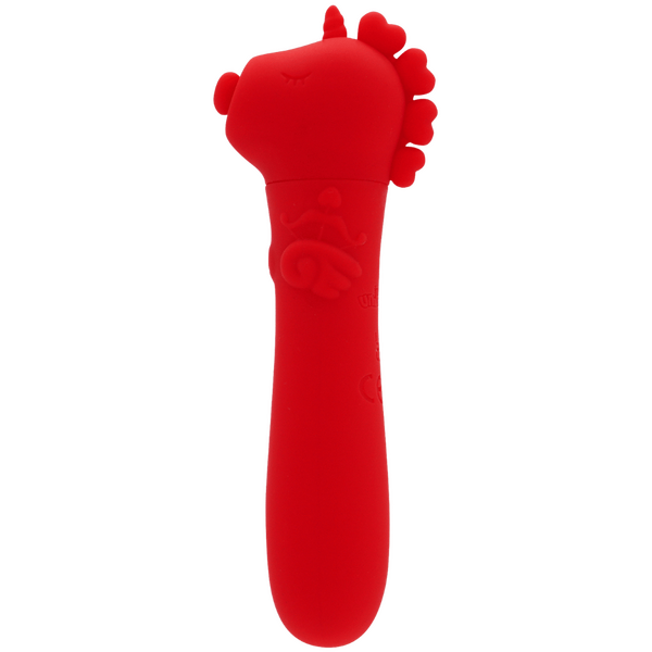Unihorn Cupid's Beau (Red) – Silicone USB Bullet Vibrator with 10 Speeds