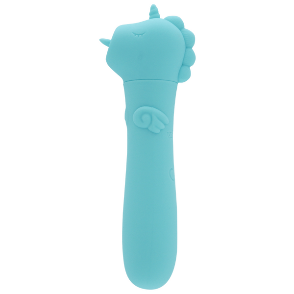 Karma Lilac Unihorn USB (Blue) – Compact Rechargeable Silicone Vibrating Bullet