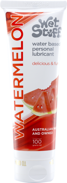 Wet Stuff Watermelon – Edible Water-Based Lubricant Gel 100g Tube