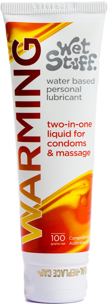 Wet Stuff Warming Tube – Water-Based Personal Lubricant 100g