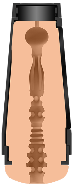 Doc Johnson Julia Ann Main Squeeze – Realistic ULTRASKYN Masturbator with Suction Control