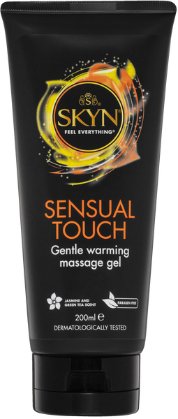 SKYN Sensual Touch Massage Gel – 200ml Smooth Warming Massage Gel