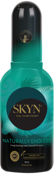 Naturally Endless 80ml – Water Based Lubricant Gel with Naturally Derived Ingredients