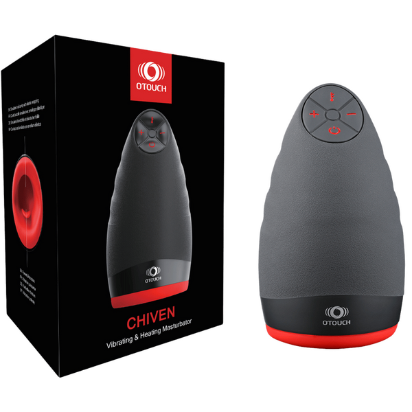 Chiven 2 (Black) – Heating Vibrating Masturbator