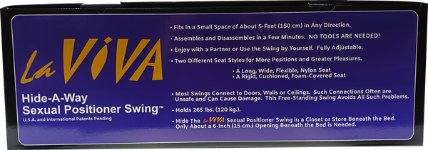 LaViva Hide-A-Way – Free Standing Sexual Positioner Swing
