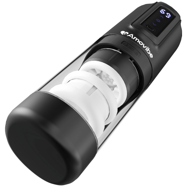 Porsha Automatic Masturbator – Vibrating and Heating Male Pleasure Device