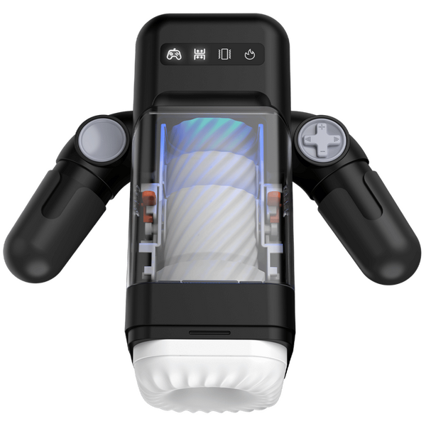 Game Cup Thrusting Male Masturbator – 10 Telescopic Modes and Vibration Frequencies Male Stroker