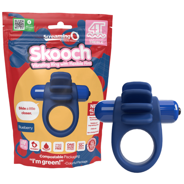 Skooch 4T High Pitch Treble – High Pitch Vibrations 5 Speeds Pulse Vibrator