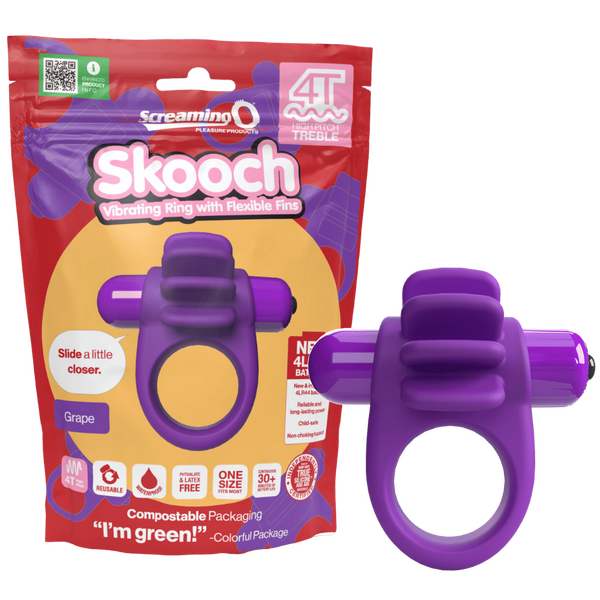 Skooch 4T High Pitch Treble – High Pitch Vibrations 5 Speeds Pulse Vibrator