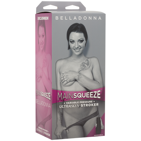 Belladonna Main Squeeze – Squeezable Masturbator With Suction Adjuster