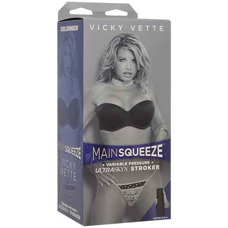 Vicky Vette Main Squeeze – Squeezable Grip Masturbator Sleeve
