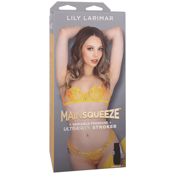 Lily Larimar Main Squeeze – ULTRASKYN Textured Variable Pressure Stroker