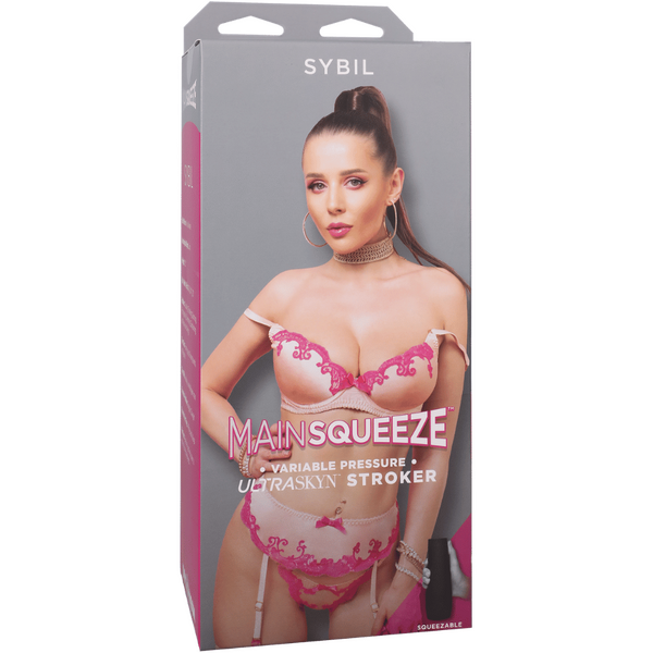 Sybil Main Squeeze Ultraskyn – Handcrafted Variable Pressure Male Masturbator