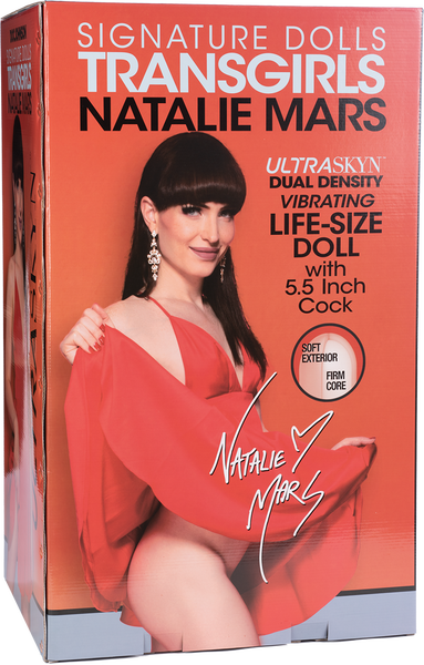 Signature Dolls TransGirl Natalie Mars – Life-Size Replica Doll with Dual-Density Cock and Penetrable Ass