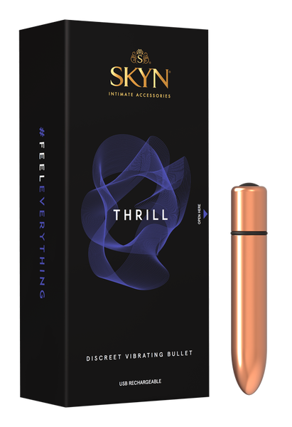 SKYN Thrill – USB Rechargeable Vibrating Bullet