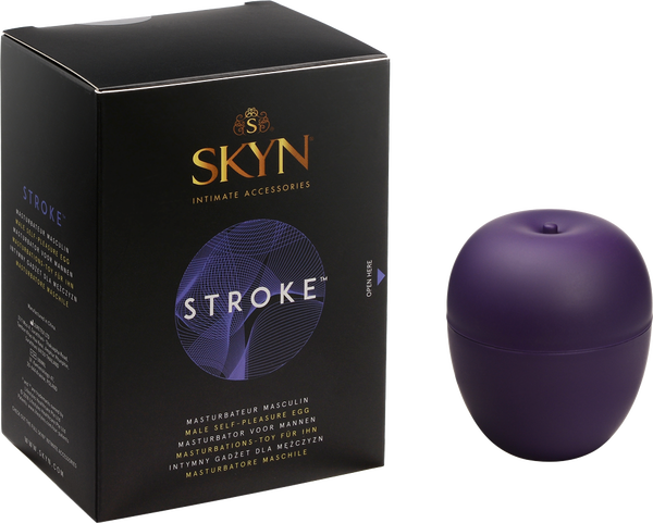Skyn Stroke – Male Masturbation Device with Ribbed Texture and Stretchy Material