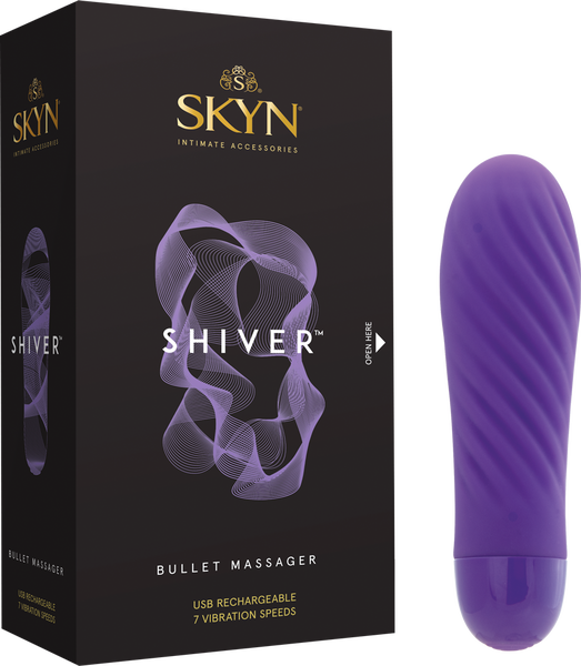 SKYN Shiver – Rechargeable Waterproof Bullet Vibrator with 7 Speeds and Modes