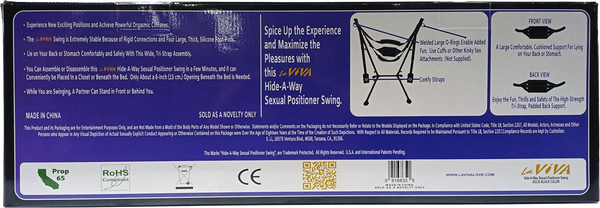 LaViva Hide-A-Way – Free Standing Sexual Positioner Swing