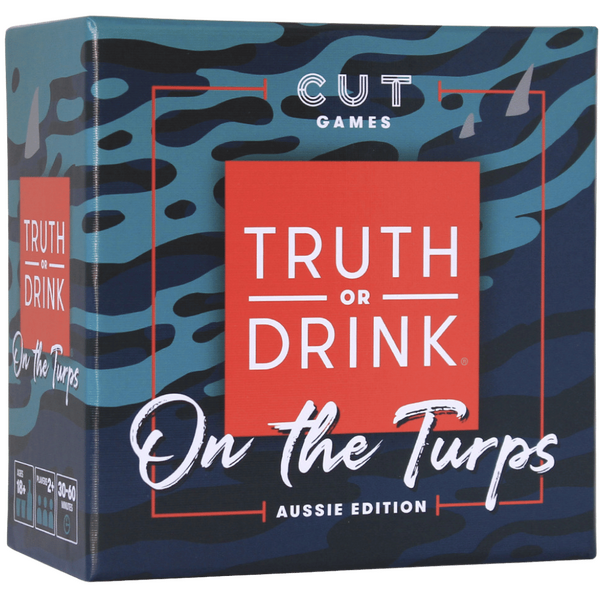 Truth or Drink On The Turps Aussie Edition – Adult Party Card Game