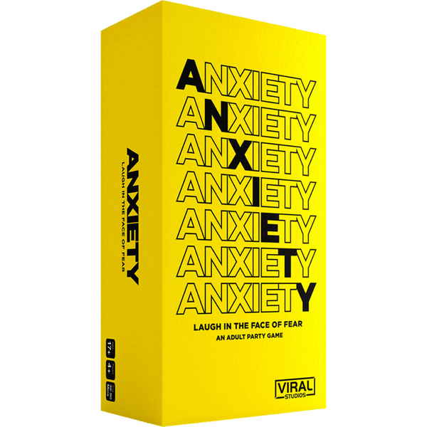 Anxiety Party Card Game – Social Game for 4+ Players Ages 17+